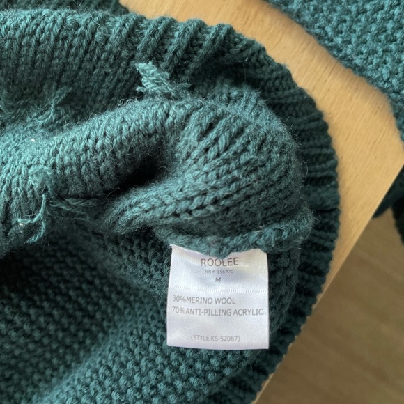 ROOLEE sweater - Size M - Emerald Green - Picture 15 of 16